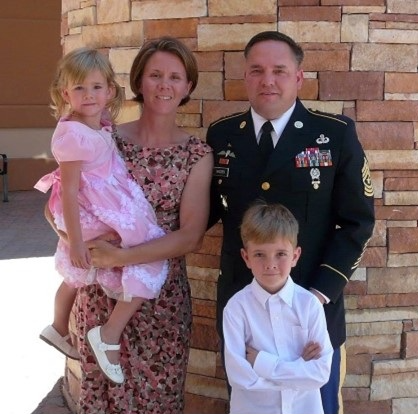 Adrian with his family