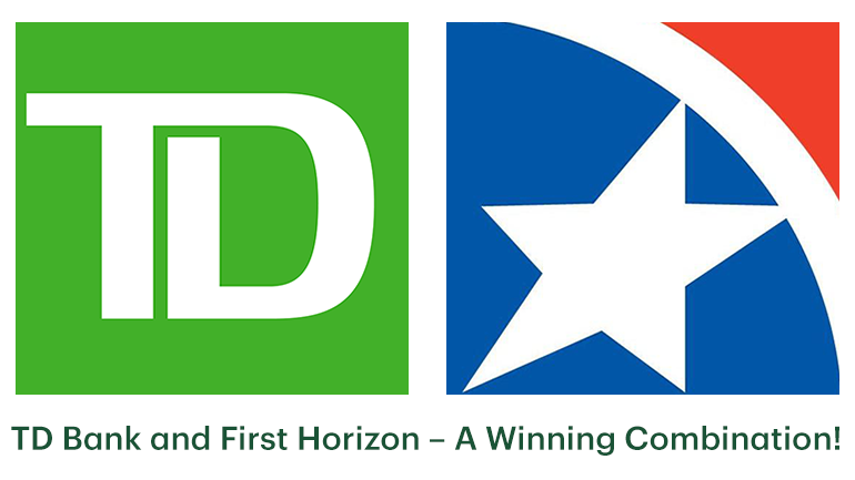TD Bank and First Horizon Logo