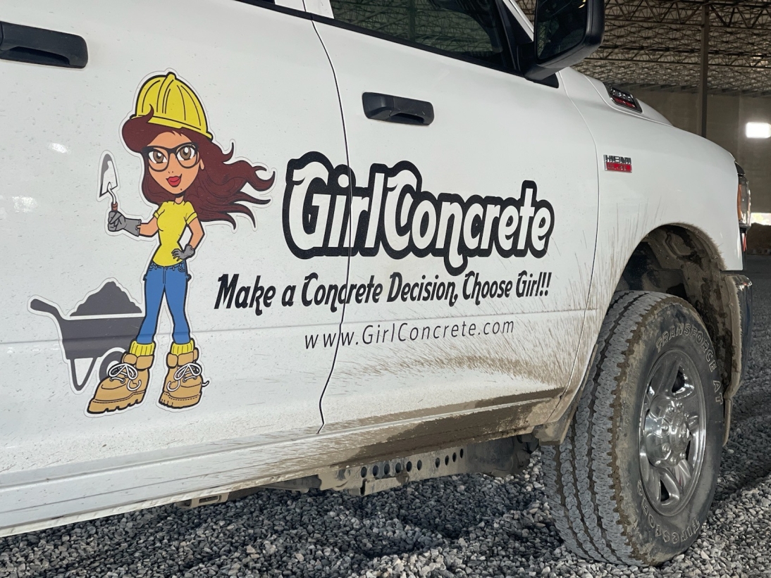 Girl Concrete hero