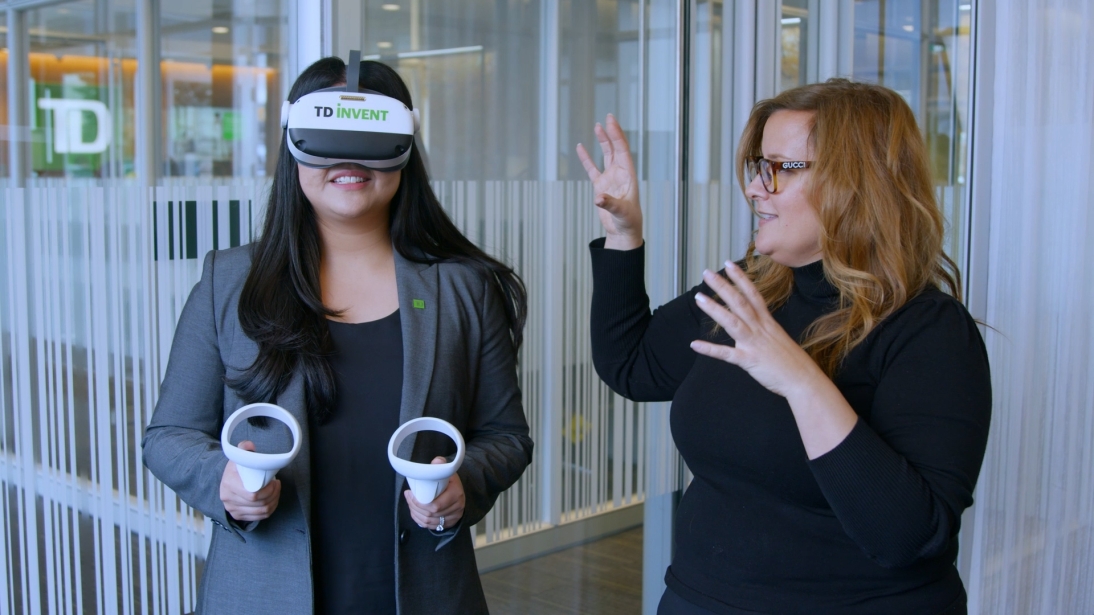Header How TD is using virtual reality to kickstart the next evolution of customer service training