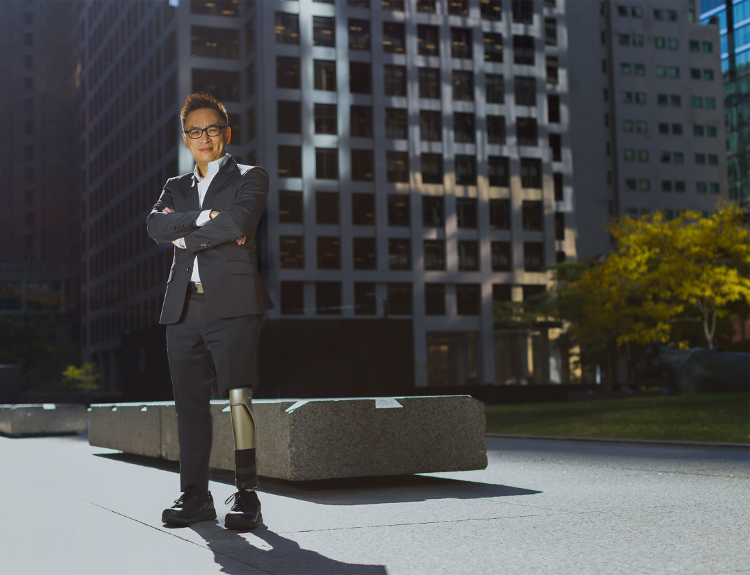 ‘Every step is victory:’ How one colleague turned adversity into strength