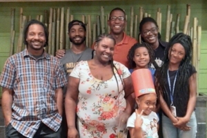 John Patton and his family