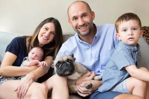 Arianna Orpello and her family