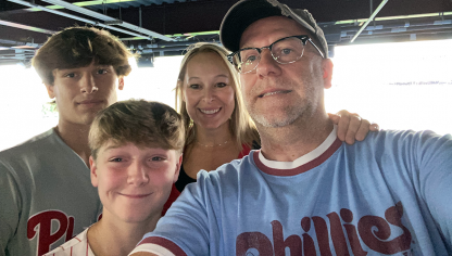 Karyn DiMattia and her family