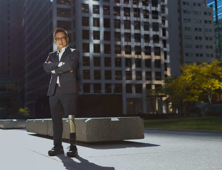 ‘Every step is victory:’ How one colleague turned adversity into strength