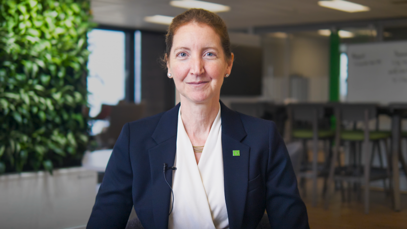 Portrait of Beata Caranci, Chief Economist and Senior Vice President for TD Bank Group