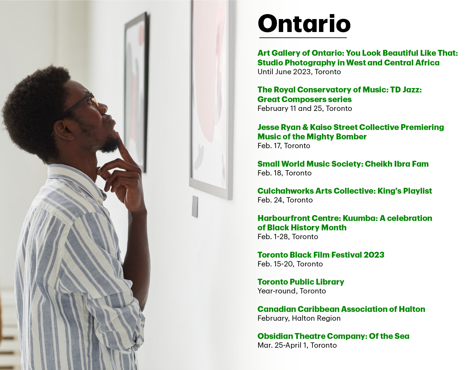 Ontario events