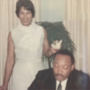 Hugh Allen's mother, Eleanor, hosting Martin Luther King Jr.