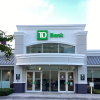 Refreshed storefront of a TD Bank store