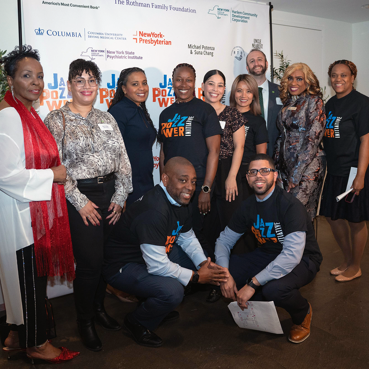 Group of Jazz Power Initiative staff