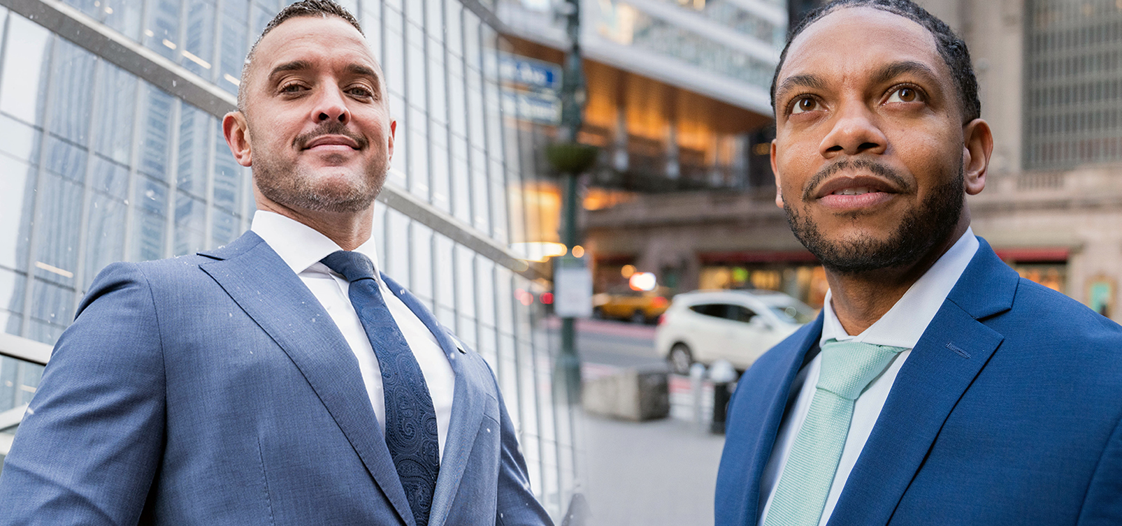 Tommy Berner (Left), TD Bank's Community Business Development Officer in Philadelphia and Marcus Gonzales (Right), TD Bank's Community Business Development Officer in New York City