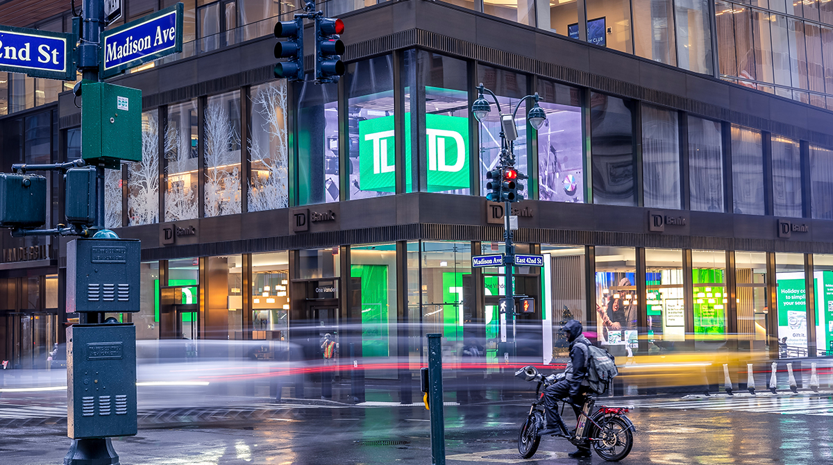 TD Bank store at One Vanderbilt in New York City, NY