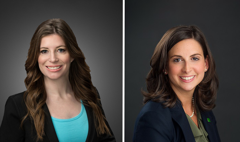 Sarah Cole, TD Bank Market Commercial Credit Manager and Laura Picone, TD Bank Senior Relationship Manager