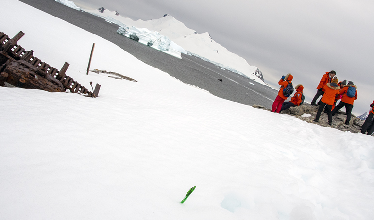 The new TD Pen in Antarctica